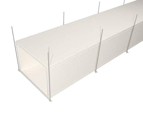 airexo-solution protection incendie- nouveauté- montage conduit horizontal